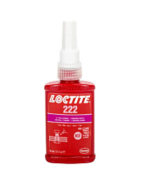 Kierrelukite Loctite 222 Matalalujuus 50 ml